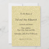 ゴルフゴルファーヴィンテージアンティークゴルフ 招待状 (裏面)