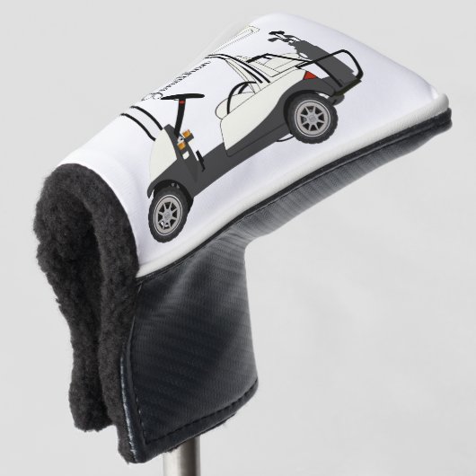 ゴルフゴルファー用パパーソナライズされたターヘッドカバー ゴルフヘッドカバー (3/4 正面)