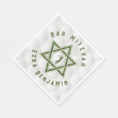 ゴルフゴルフテーマゴルフバー（ユダヤ教の）バル・ミツバー スタンダードランチョンナプキン (角)