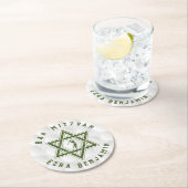 ゴルフゴルフテーマゴルフバー（ユダヤ教の）バル・ミツバー ラウンドペーパーコースター (インサイチュ)