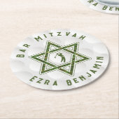 ゴルフゴルフテーマゴルフバー（ユダヤ教の）バル・ミツバー ラウンドペーパーコースター (アングル)