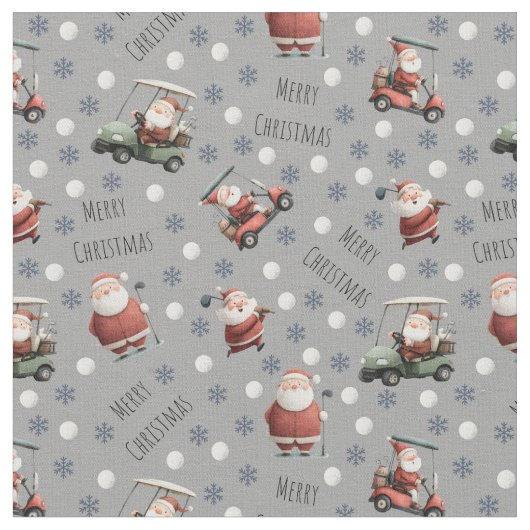 ゴルフサンタオングレー ファブリック (クローズアップ)