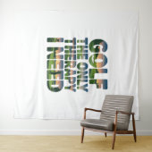 ゴルフザ唯一のセラピー、トレンディー タペストリー (インサイチュ(横))