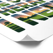 ゴルフザ唯一のセラピー、トレンディー ポスター (角)