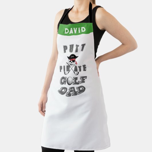 ゴルフシェフエプロンカスタム-パパ父の日の贈り物 エプロン (インサイチュ)