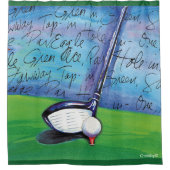 ゴルフシャワー・カーテン シャワーカーテン (正面)