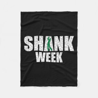ゴルフシャンクウィークTシャツ 冗談ゴルフ フリースブランケット