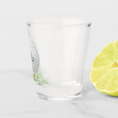 ゴルフショットパーソナライズされたグラス ショットグラス (右)