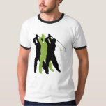 ゴルフシルエットTシャツ Tシャツ<br><div class="desc">ゴルファーのシルエットTシャツ。ゴルフもし好き、ゴルフ好き、ゴルフ好き知り、ゴルフのtシャツ&ギフトの私たちの選択を愛する！</div>
