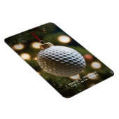 ゴルフシーズンのグリーティングクリスマス マグネット (右側)