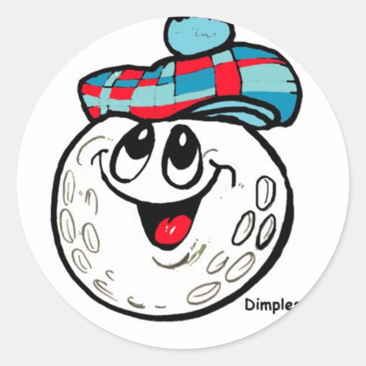 ゴルフシール ラウンドシール (正面)