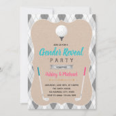 ゴルフジェンダーのテーマ招待 招待状 (正面)