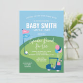 ゴルフジェンダーリビールパーティー招待状 招待状 (スタンド正面)