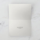 ゴルフジョイ&ピースレッドクリスマス シーズンカード (内部)