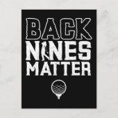 ゴルフジョークゴルフコースユーモアゴルフ ポストカード (正面)