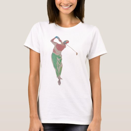 ゴルフスイングヴィンテージ Tシャツ (正面)
