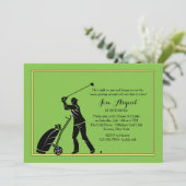 ゴルフスイング招待状 招待状 (スタンド正面)