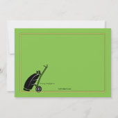 ゴルフスイング招待状 招待状 (裏面)