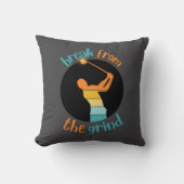 ゴルフスイング2 BFTG枕 クッション (正面)