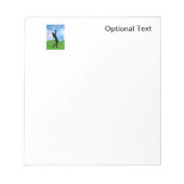 ゴルフスイング ノートパッド (正面)