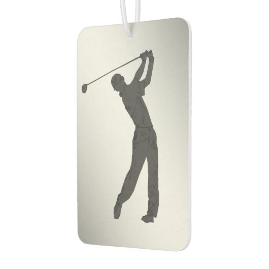 ゴルフスウィンガーのカスタマイズ カーエアーフレッシュナー (左)