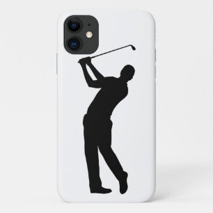 ゴルフスウィングシルエット iPhone 11 ケース