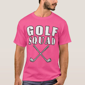 ゴルフスクワッドゴルフプレーヤーゴルフクラおもしろいブ Tシャツ