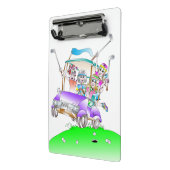 ゴルフスコアのクリップボード ミニクリップボード (アングル2)