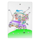 ゴルフスコアのクリップボード ミニクリップボード (裏面)