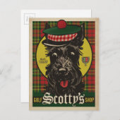 ゴルフスコッティ店 ポストカード (正面/裏面)