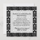 ゴルフスタイリッシュイベント 招待状 (裏面)