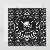 ゴルフスタイリッシュイベント 招待状 (正面)