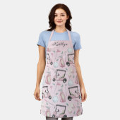 ゴルフスタイリッシュフェミニンデザイン及び名称 エプロン (着用した状態)