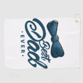 ゴルフスタイル:最高のパパゴルフタオル ゴルフタオル (横)