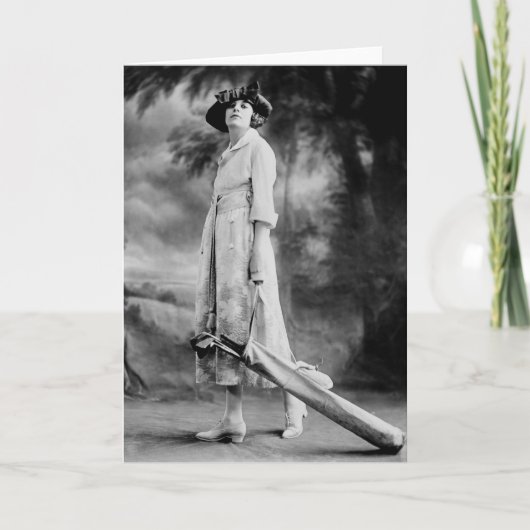 ゴルフスタイル, 1920年代 カード (正面)