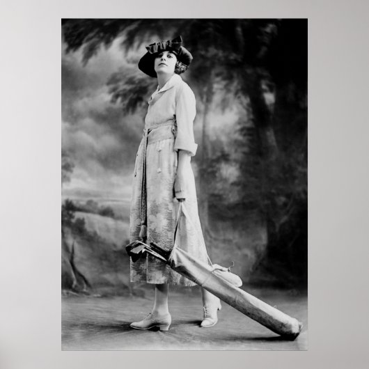 ゴルフスタイル, 1920年代 ポスター (正面)