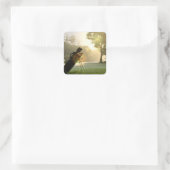 ゴルフスタンプ スクエアシール (バッグ)