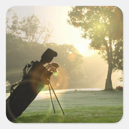 ゴルフスタンプ スクエアシール (正面)