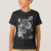ゴルフスターブラックゴルグランジフ Tシャツ (正面)