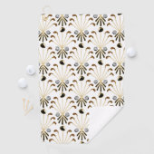 ゴルフスティック |金ゴールド+黒。ヘビーホワイト ゴルフタオル (インサイチュ)