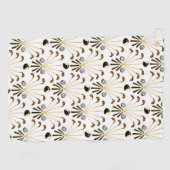 ゴルフスティック |金ゴールド+黒。ヘビーホワイト ゴルフタオル (横)