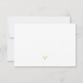 ゴルフスパークリーのリハーサル前のディナーナイト 招待状 (裏面)