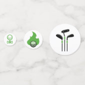 ゴルフスポーツテーブルコンフェッティ コンフェッティ (裏面)