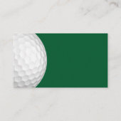 ゴルフスポーツテーマ 名刺 (裏面)