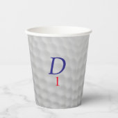 ゴルフスポーツバースデーパーティー紙カップ 紙コップ (正面)