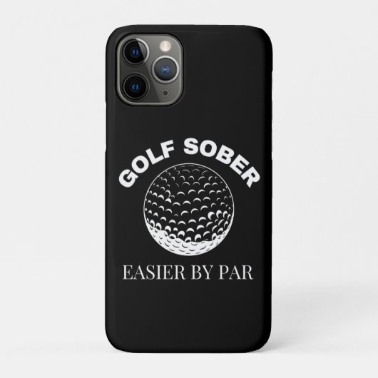 ゴルフソバーイーズバイパーゴルフおもしろい引用文 Case-Mate iPhoneケース (裏)