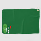 ゴルフタおもしろいオル – カスタムデザインをタップしたい ゴルフタオル (横)