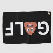 ゴルフタおもしろいオル ゴルフタオル (横)