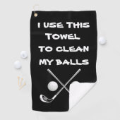 ゴルフタおもしろいオル、ゴルフボール洗浄布 ゴルフタオル (インサイチュ)