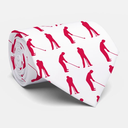 ゴルフタイレッド ネクタイ (ロール)